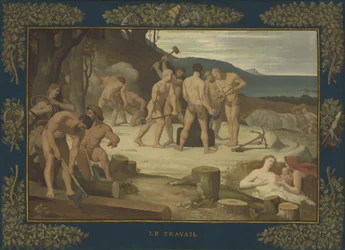 Trabajo, c.1863